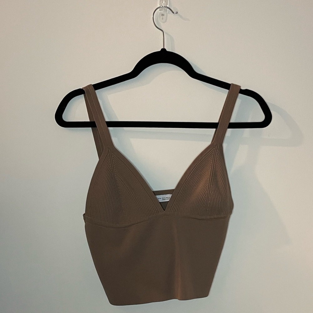 Zara cropped tank top